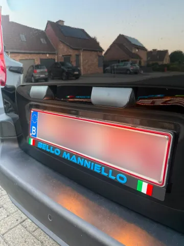 Gerealiseerde 3D kentekenplaathouder van Designerplaten — foto 38